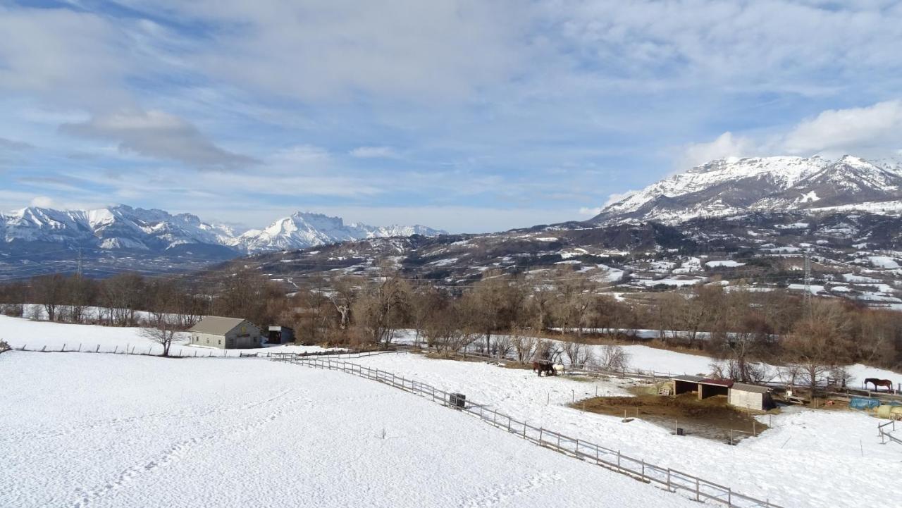 Appartement Offrant Une Magnifique Vue Des Montagnes Saint-Leger-les-Melezes Εξωτερικό φωτογραφία